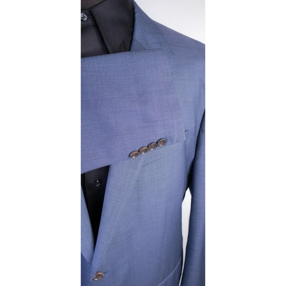 Bonobos Blazer TOLLEGNO Italian Wool Blazer Sport Coat Jacket Sz 46R Two-button